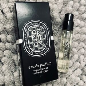Diptyque Orphéon Sample Vial with Black Box